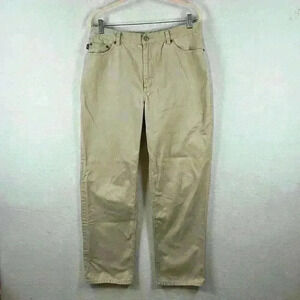 Lauren Jeans Co. Women’s Jeans Size 12 Tan Straight Leg